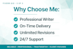 write professional business post and contact writing content