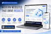 build a professional ai powered website or landing page