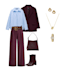 design a personalized capsule wardrobe and visual look book