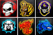 design a custom gaming and mascot logo