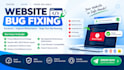fix HTML CSS javascript mysql PHP website errors