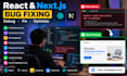 fix react and nextjs website bugs