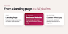 develop a custom website or web app with react and PHP