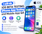 do IOS beta testing, iphone app testing and mobile app QA