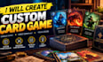 design a perfect, pdf and illusration card game