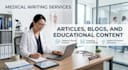 professional medical writing and pharmaceutical content