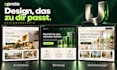 erstelle eine moderne website oder landingpage für dein unternehmen