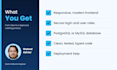 full stack web app