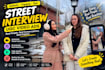 do street interview ugc video ads, street interview content, interview ads