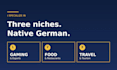 translate english to german as a native speaker