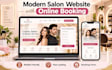 build a professional salon website with online booking