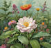 draw botanical illustration flower, plant