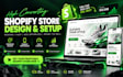 develop, design and build your shopify store