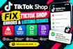 fix tiktok shop error tiktok shop categoty approval product rejection sync error