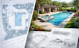design swimming pool plans, 2d pool layouts, and construction drawings