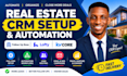 setup follow up boss lofty kvcore real estate CRM automation lead routing