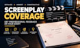 do screenplay coverage script analysis screenplay feedback script movie script