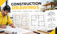 draft deck permit blueprints framing plans footing plans construction drawings