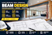 do load bearing wall removal beam design structural calculations texas permit