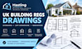 building control  regs technical drawings for UK extensions loft  conversion
