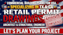 do retail building permit drawing as texas ga architect and structural engineer