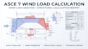 calculate asce 7 wind loads and prepare a structural report