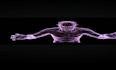 create spooky halloween hologram animation vj loop and haunted projection effect