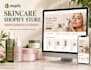 design a professional skincare and cosmetics shopify store