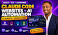 build claude code websites claude ai automation agents
