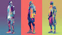 do abstract art, psychedelic, surrealism, cubism