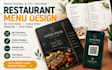 design restaurant menu qr code menu canva menu redesign restaurant print menu