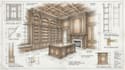 create commercial millwork shop drawings and architectural casework