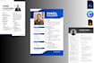 design a professional resume, CV, and creative modern resume