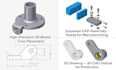 create precise technical engineering drawings and dimensioned 2d cad drafts