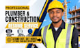 write an ats friendly construction, project manager, engineering resume
