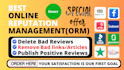 do safety online reputation management to remove bad reflews and harmful llnks