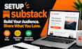 professionally setup substack design newsletter manage your substack newsletter