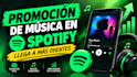 promocion profesional de musica en spotify