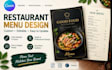 design canva menu restaurant menu editable menu maintenance menu update menu