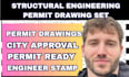 do city permit drawing set as washington architect permit plan as wa engineer