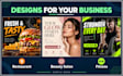 create al powered social media posts and designs
