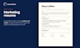 write a professional resume and cover letter