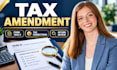 amend your US tax return and prepare form 1040 x