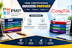 offer pmp application support, exam prep plan, and comptia , network, secu