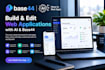 create a professional website or mobile app with base44 ai
