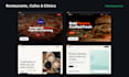 design a modern responsive website using HTML, CSS and javascript