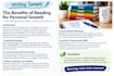 write engaging articles and blog posts on education