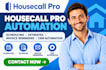 housecallpro scheduling estimates and automated invoice reminders CRM automation