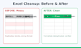 do accurate data entry, excel cleanup and web research