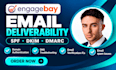 fix engagebay email deliverability spf dkim dmarc domain authentication
